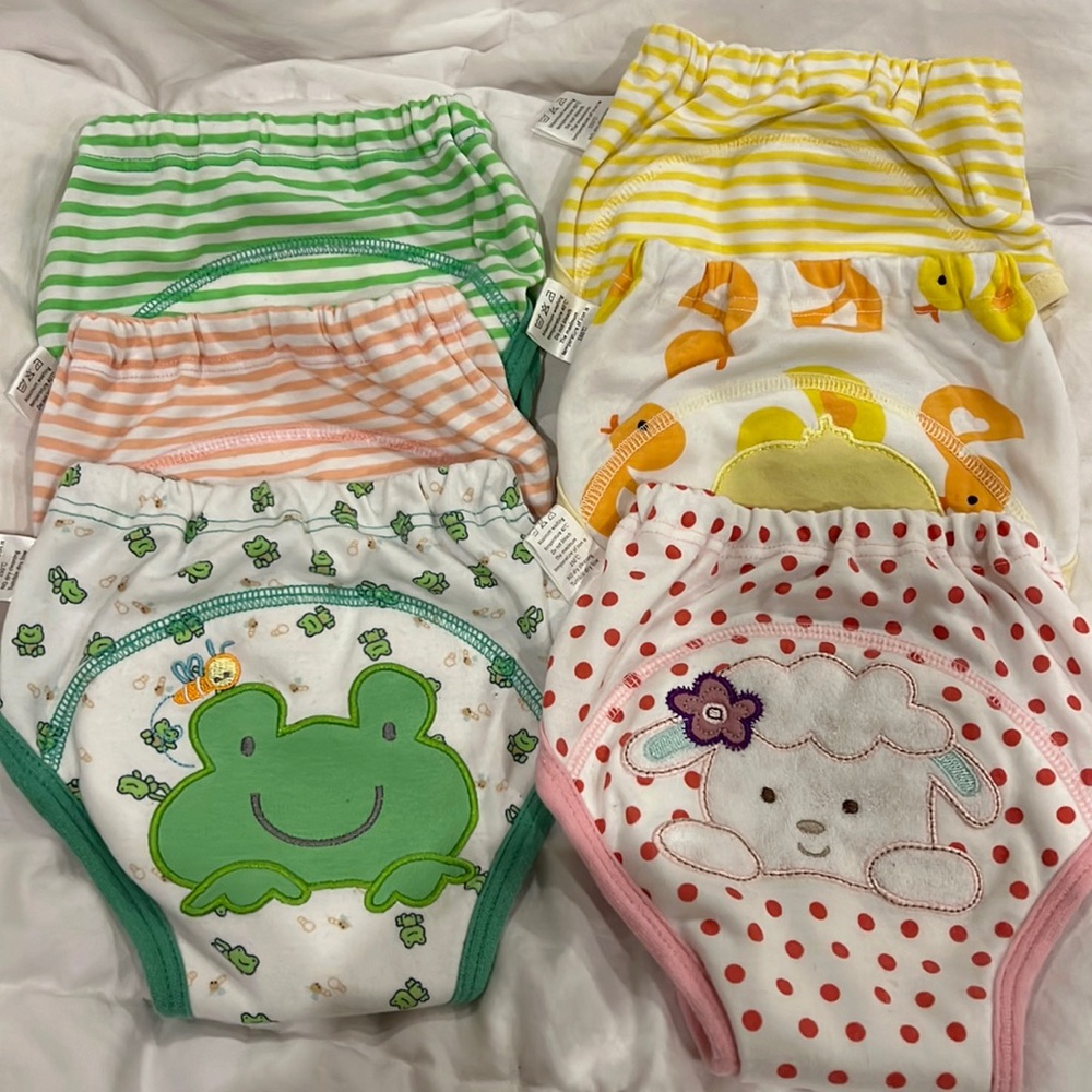 Toddler 2T potty training  panties / pack of 6